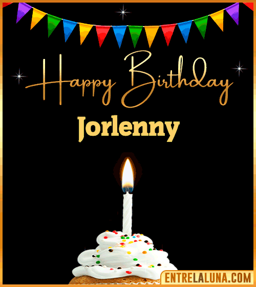 GiF Happy Birthday Jorlenny